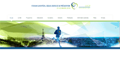 Desktop Screenshot of forumeuropeen.com